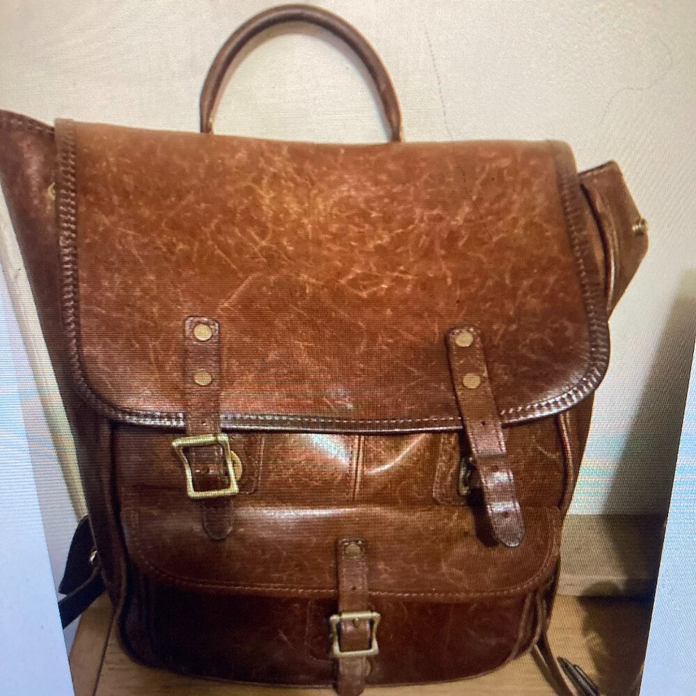 JW Hulme Continental Backpack by , exclusive for Allen edmonds Leather
